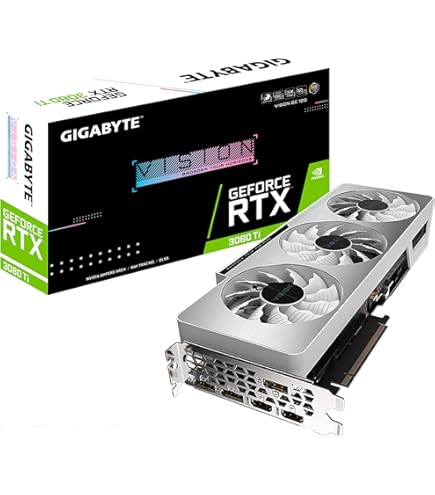 GIGABYTE RTX3080 VISION OC 10G 中古 Gigabyte GeForce RTX 3080 VISION OC 10G - Graphics card